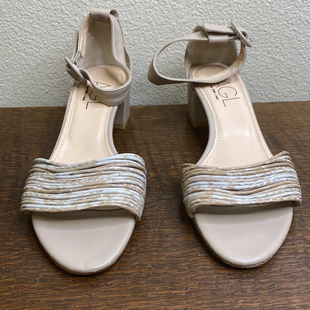 AGL Ankle Strap Sandals Size 38 - Picture 2 of 8